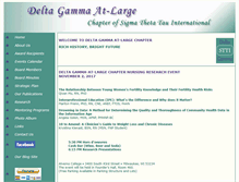 Tablet Screenshot of deltagammastti.org